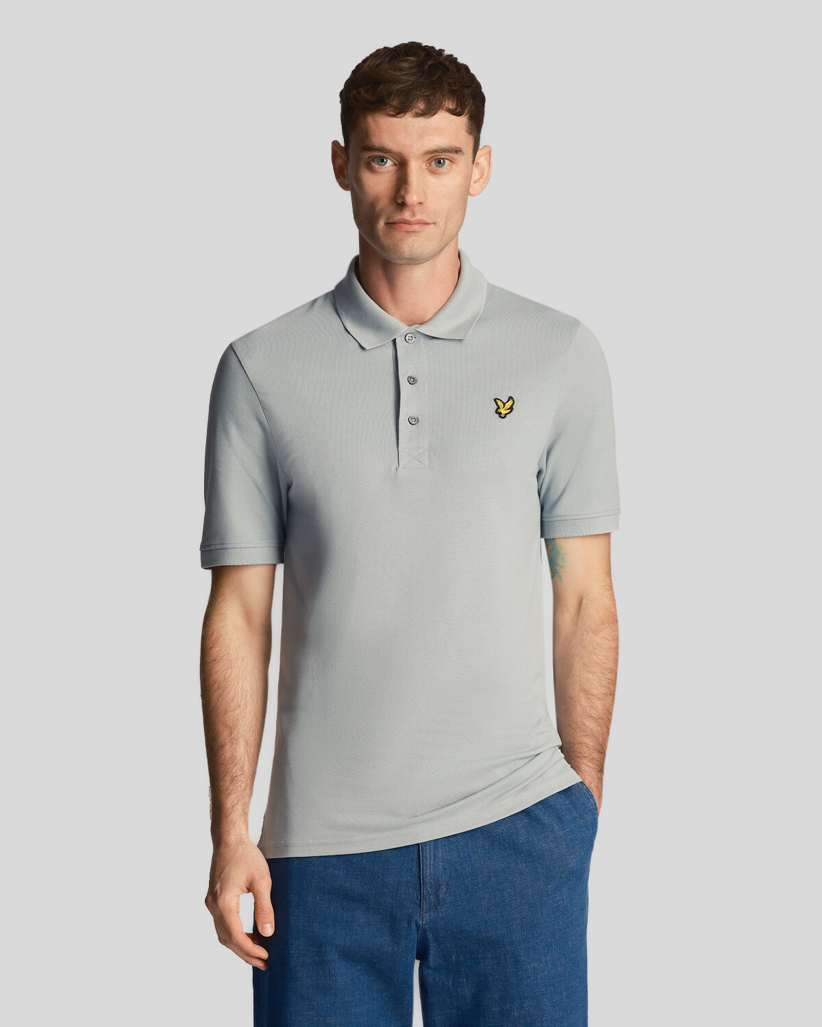 

Рубашка поло из Lyle & Scott, синий