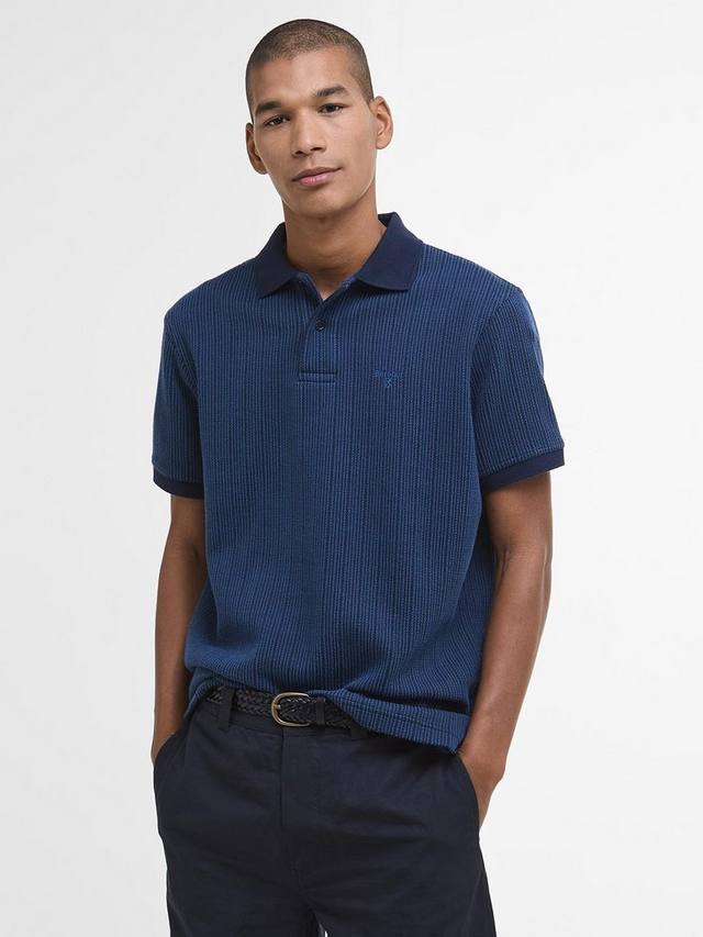 

Хлопковая поло Harworth Barbour