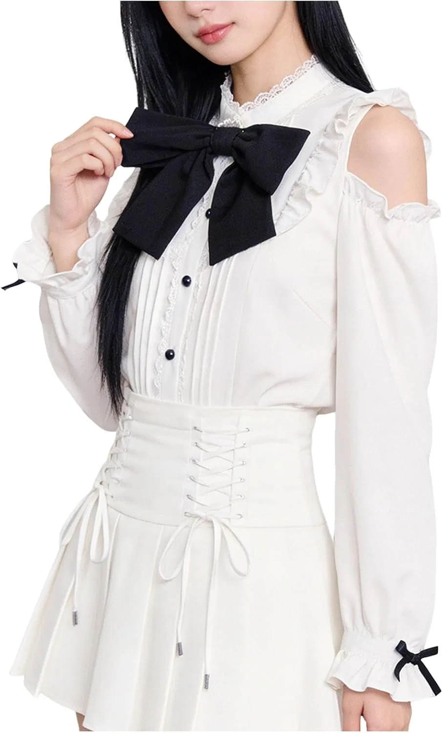 Блуза, белая, шарм из коллекции
