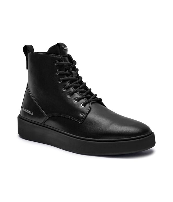 

Кеды кожаные Karl Lagerfeld Flint, черный