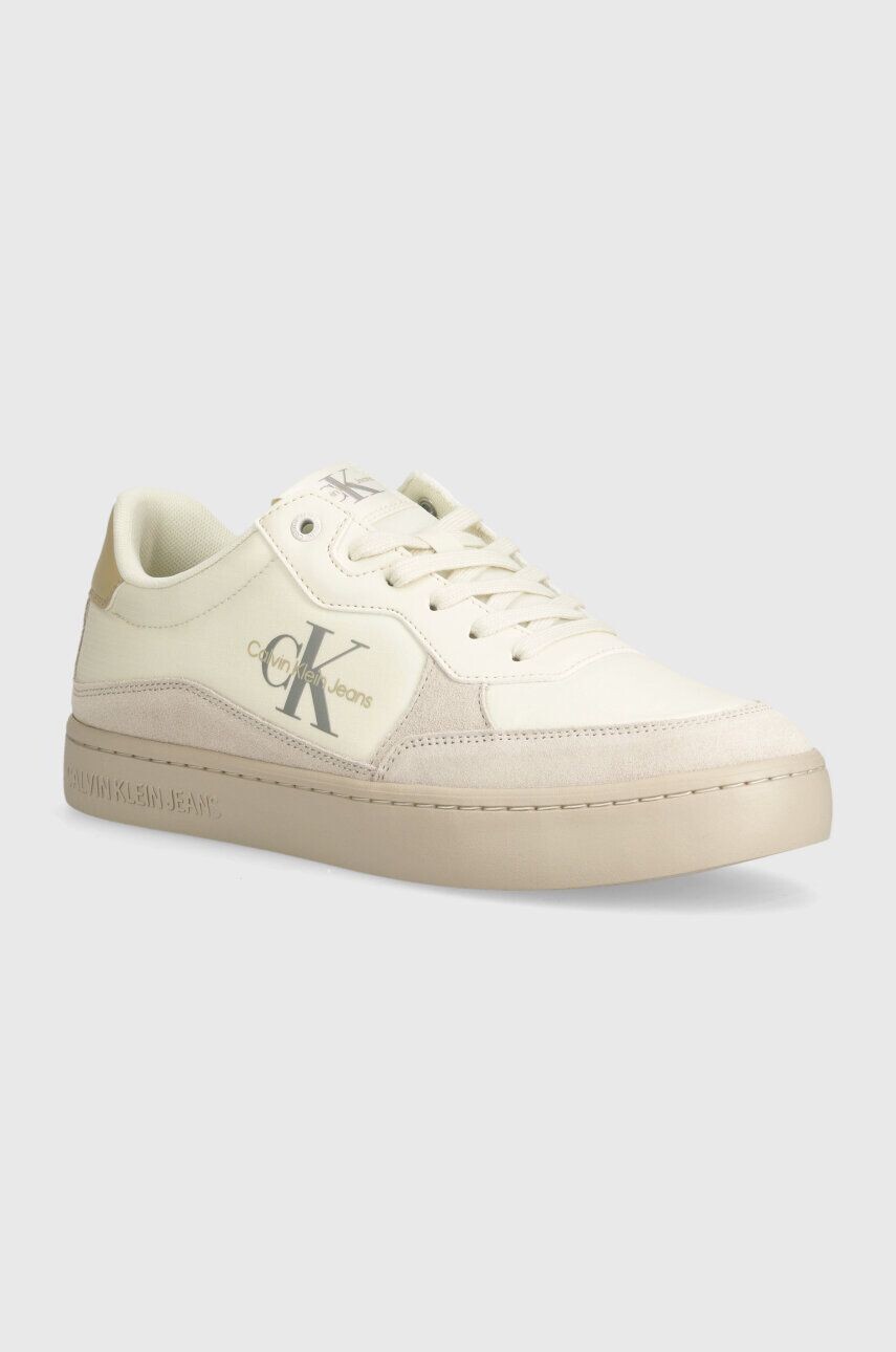 

Кроссовки Calvin Klein Jeans CLASSIC CUPSOLE LOW MIX MTL, бежевый