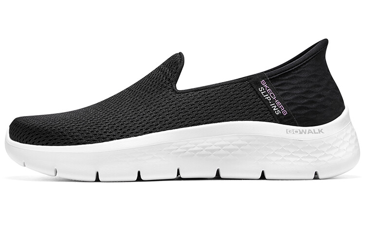 

Кроссовки Skechers Slip Ins Lifestyle Shoes Women's Low-top Black/white, черный/белый