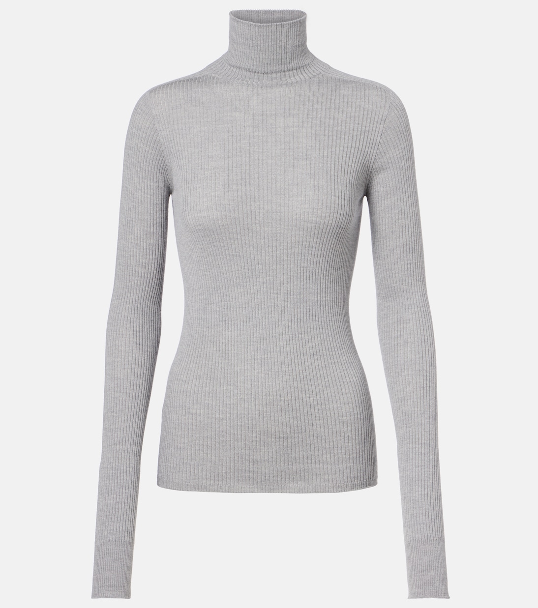 

Водолазка из натуральной шерсти Niagra Sportmax, Cemento