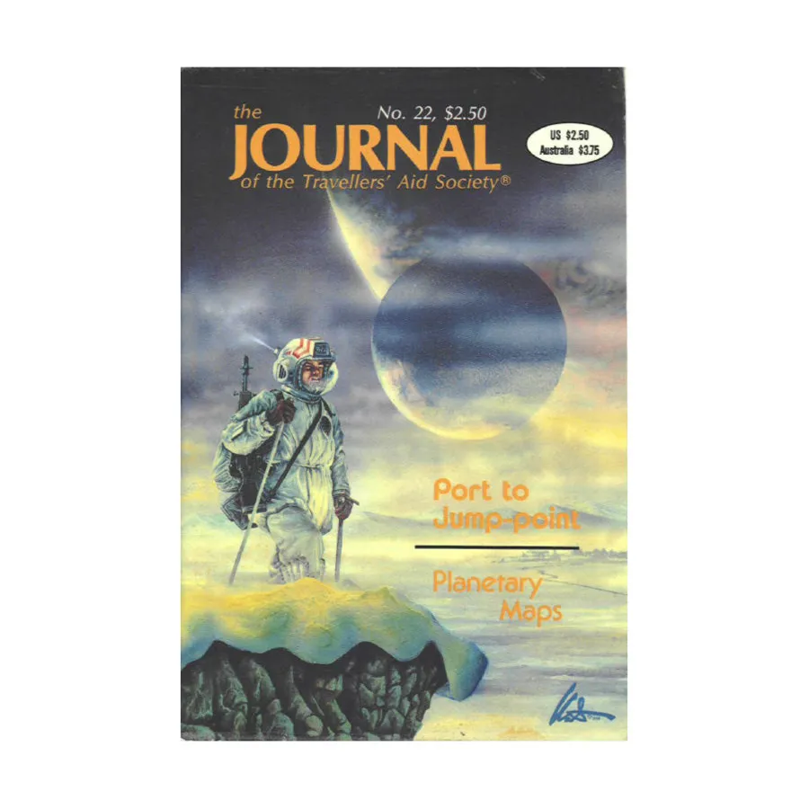 

Журнал #22 "Computer Implants, Planetary Maps, Port to Jump-Point", Traveller - Journal of the Travellers' Aid Society
