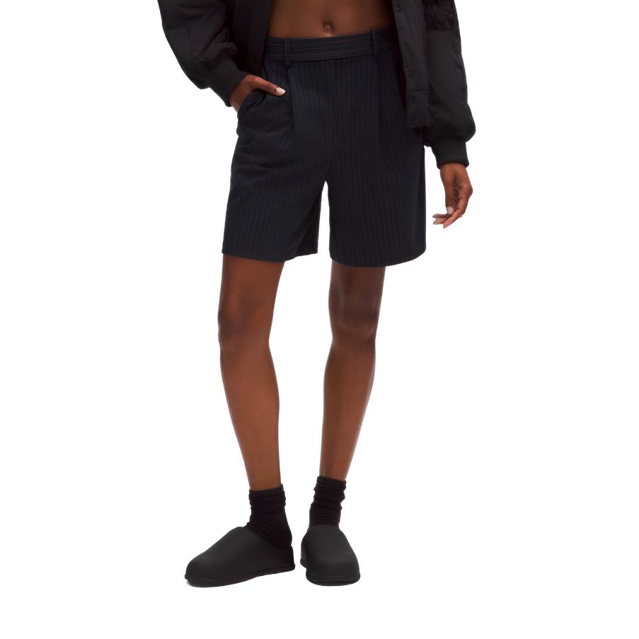 

Женские шорты Casual 7' Lululemon, черный/светлая слоновая кость