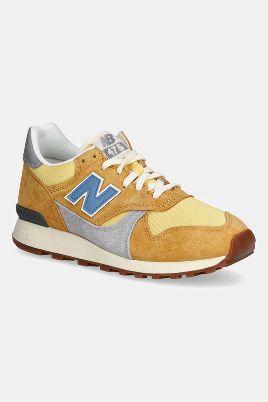 

Замшевые кроссовки 473 New Balance, желтый