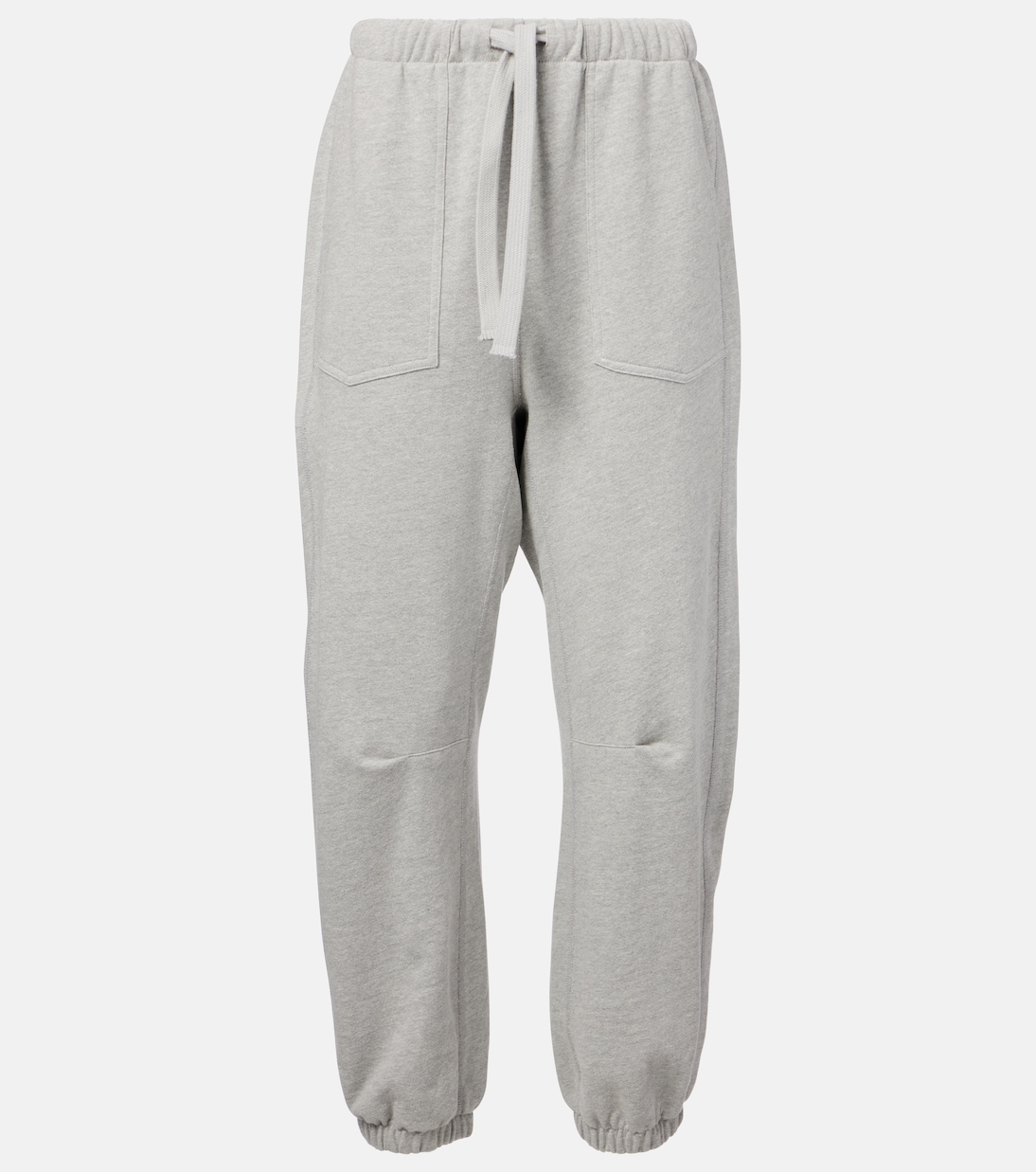 

Сладкие хлопковые спортивные штаны Nili Lotan, Heather Grey