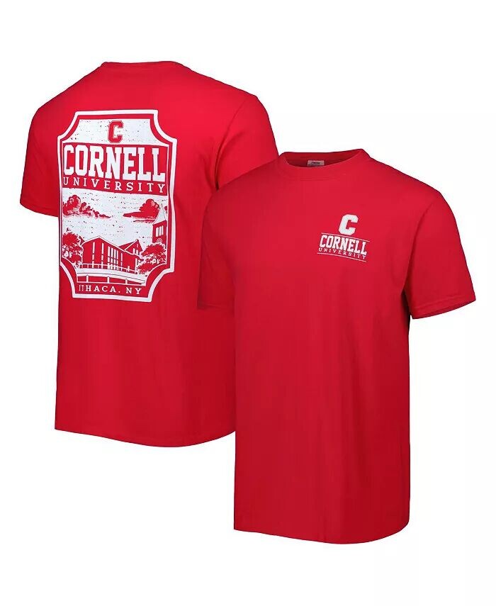 

Мужская красная футболка Cornell Big Red Logo Campus Icon Image One, красный