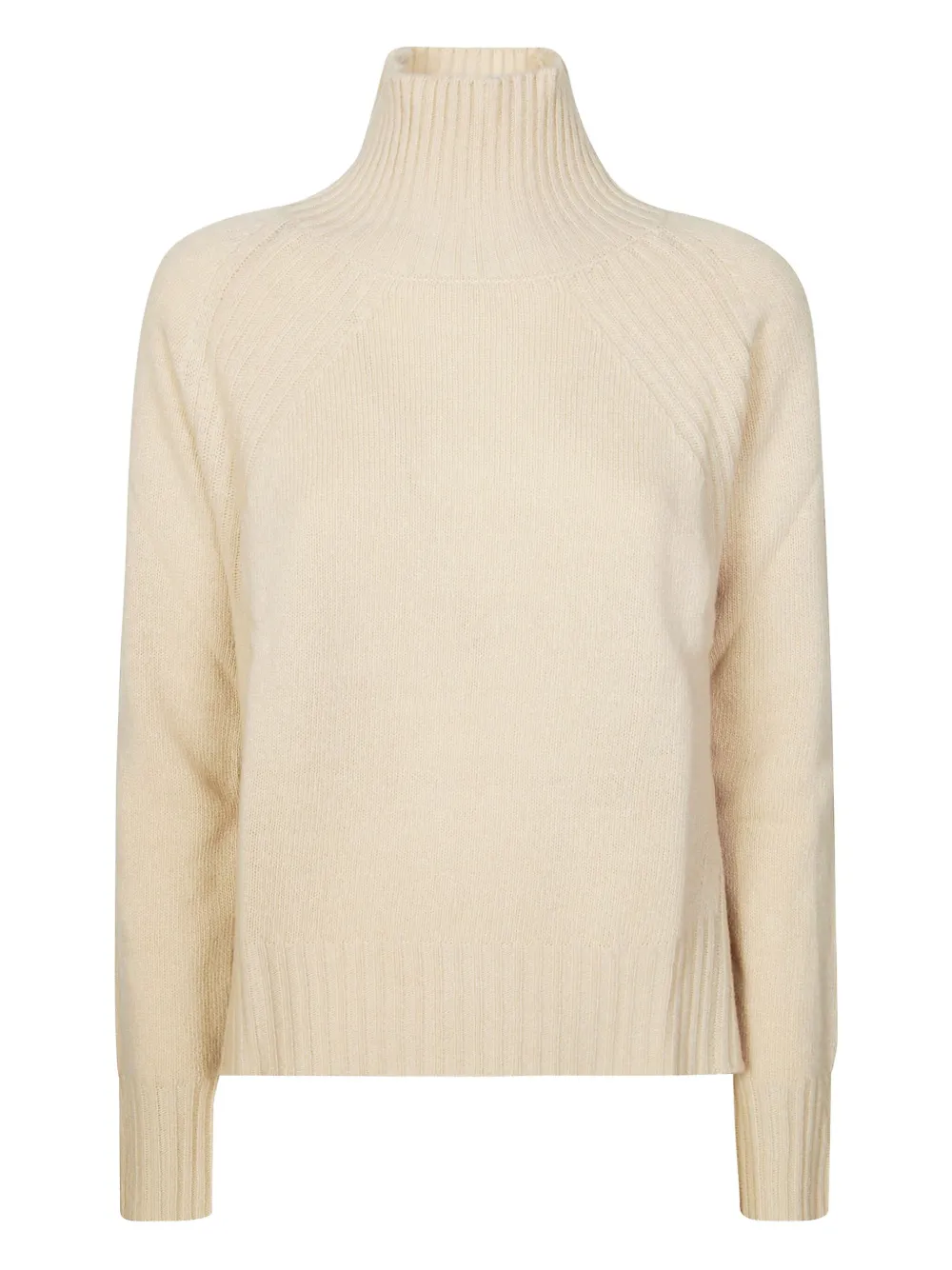 

Свитер в рубчик с высоким воротником DONDUP, нейтральный