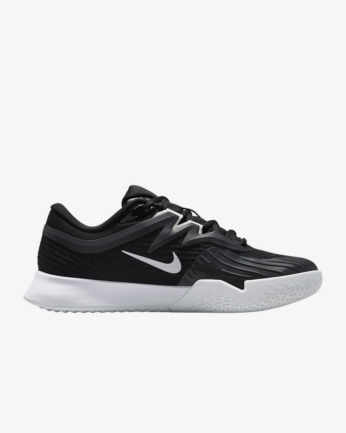 Женские теннисные кроссовки Nike Zoom Vapor Pro 3 HC в черно-белом цвете — фото 2