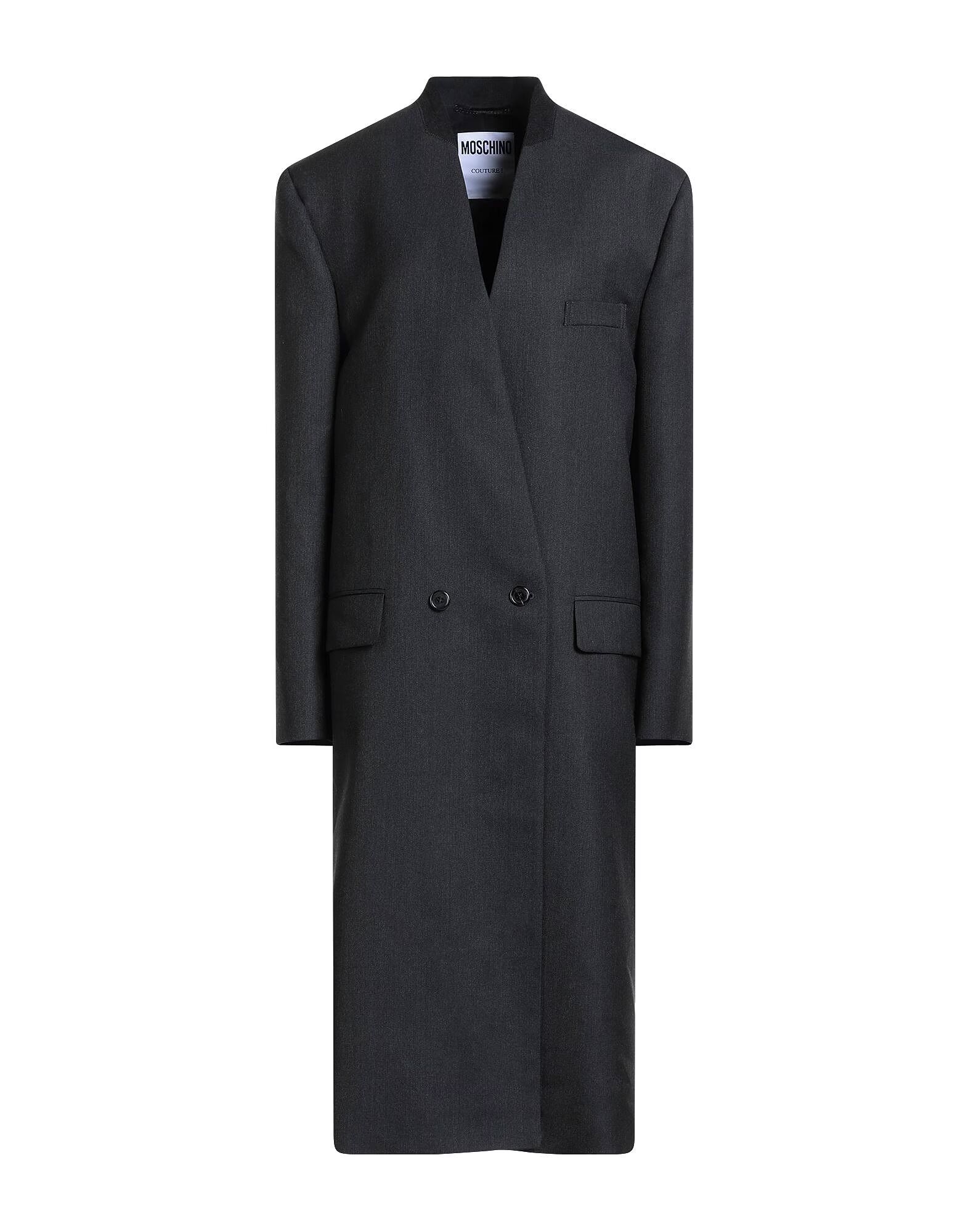

Пальто Couture Moschino, угольно-серый
