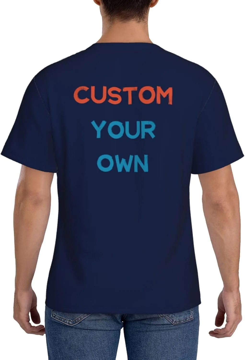 Футболка Custom с принтом на 4 сторонах для тренировок — фото 4
