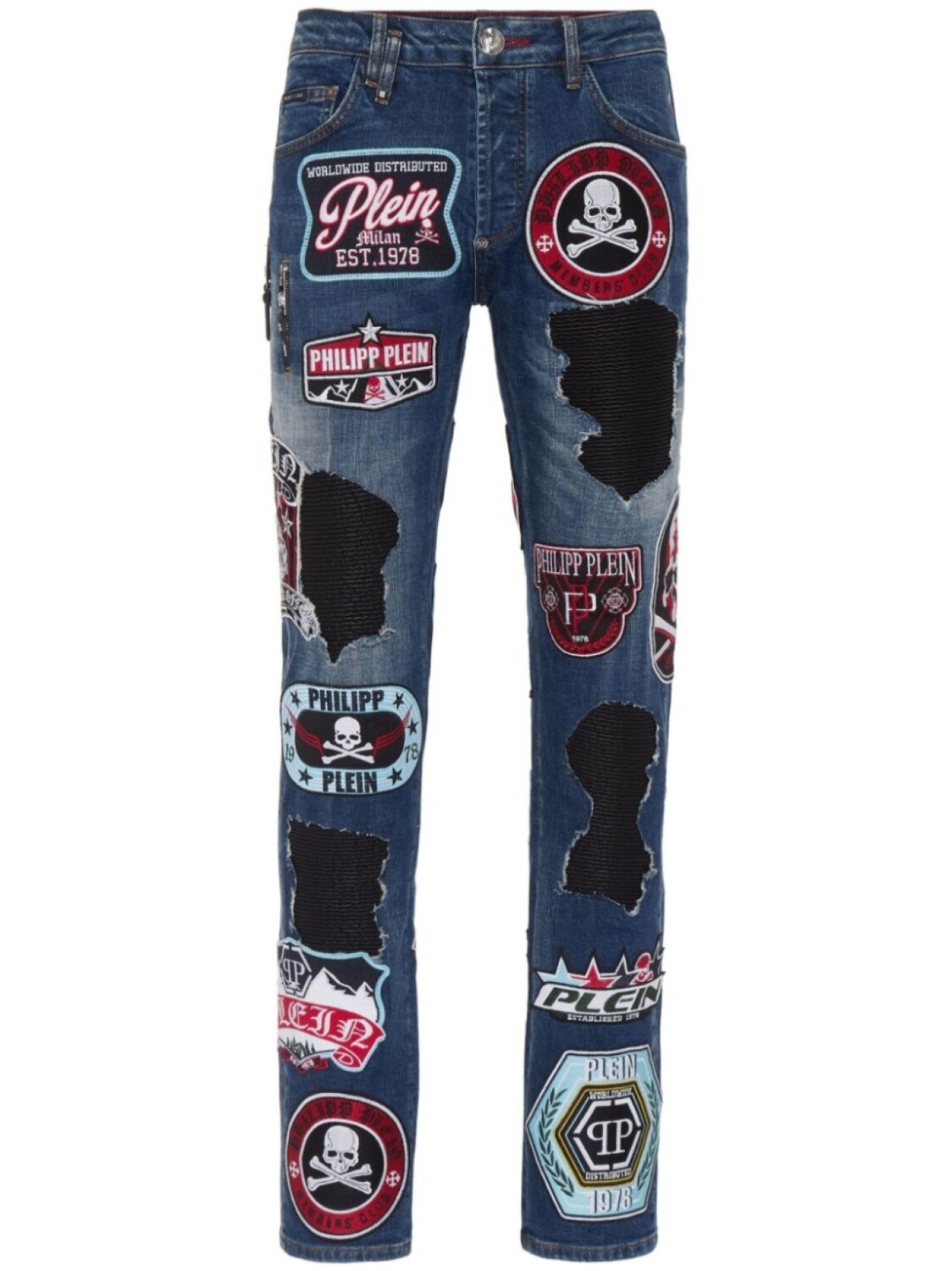 

Philipp Plein джинсы Rock Star, синий