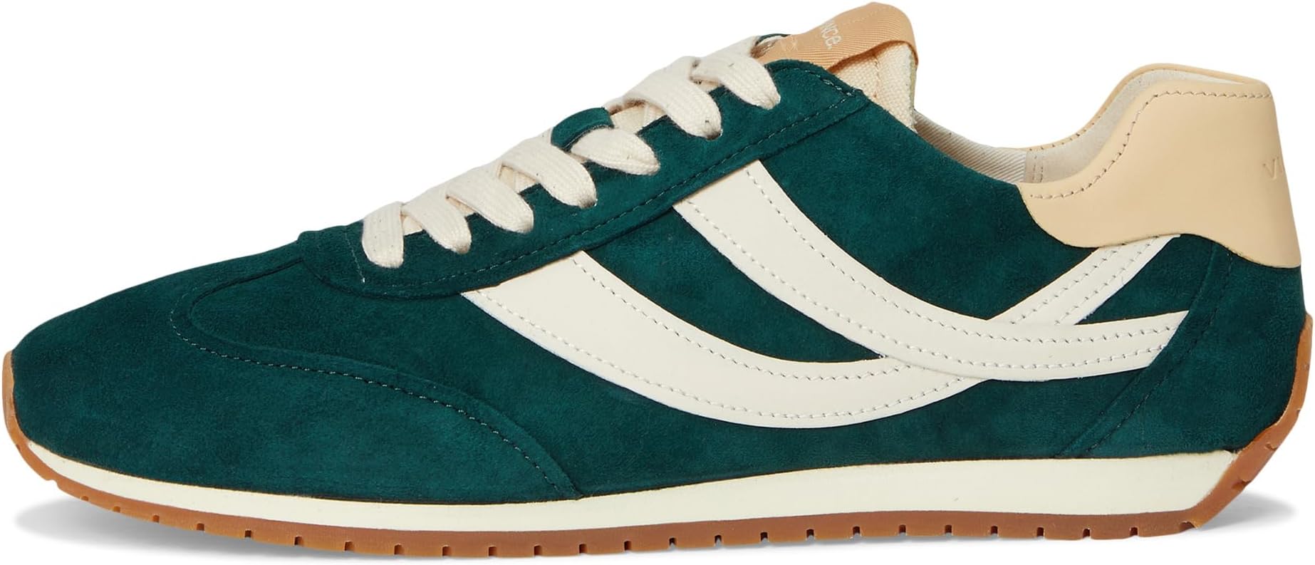 Кроссовки Vince Oasis Runner-W Lace-Up Shoes, цвет Blgrn/Flax — фото 4
