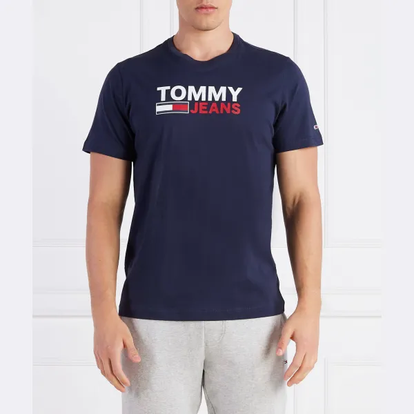 

Футболка стандартного кроя с логотипом Tommy Hilfiger, синий