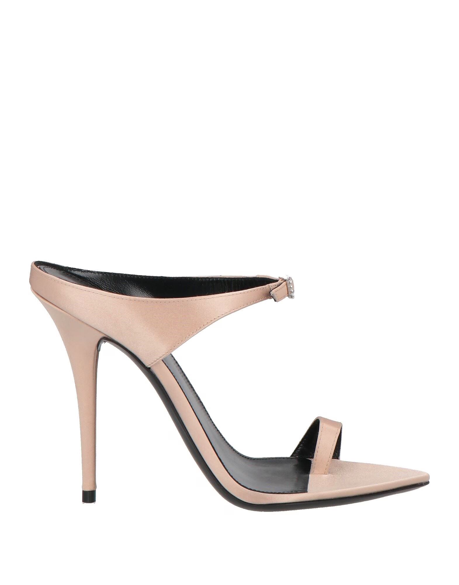 Сандалии Saint Laurent, бледно-розовый