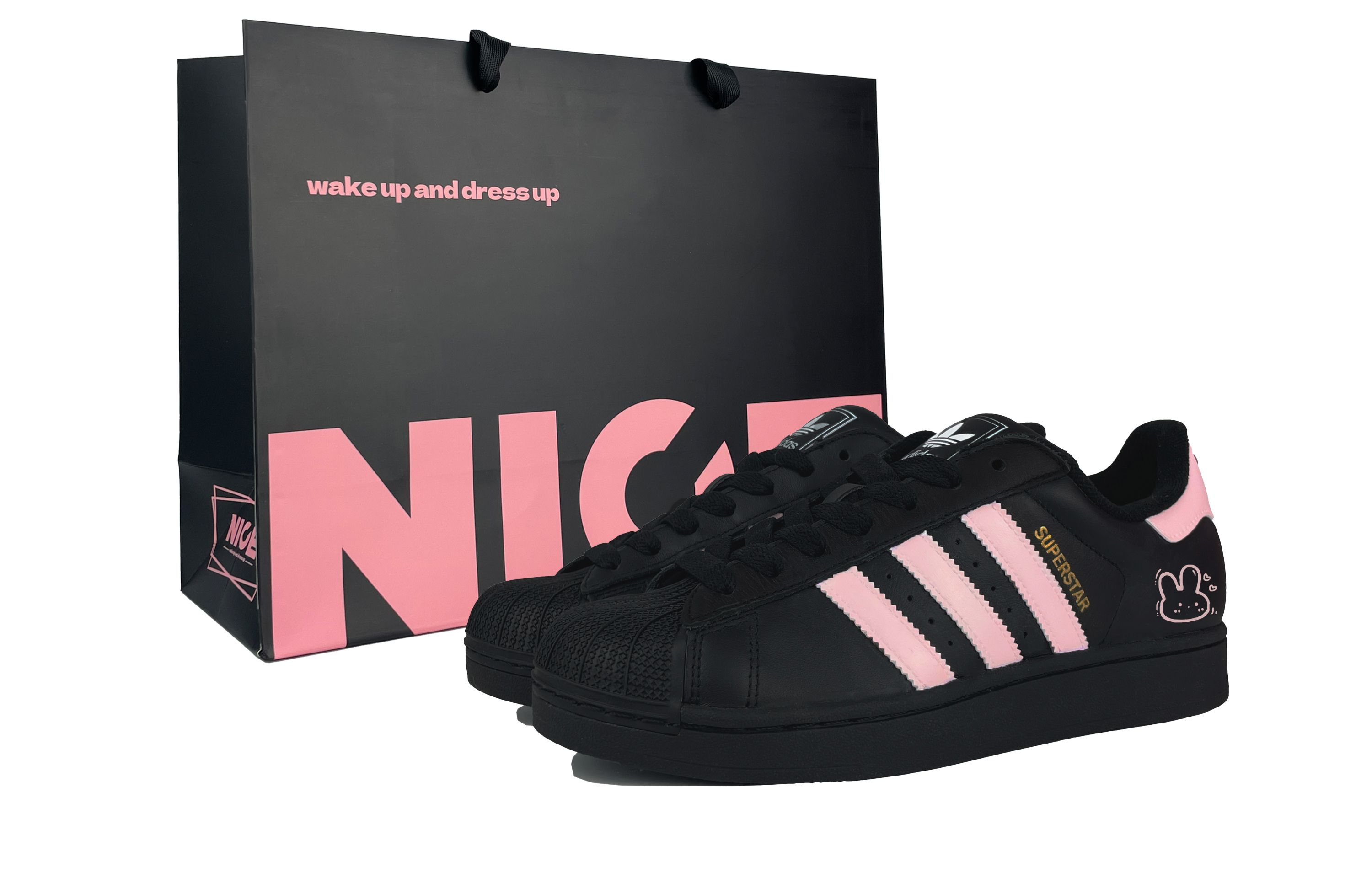 

Кроссовки для скейтбординга Superstar 2 для детей младшего школьного возраста Adidas Originals, черный