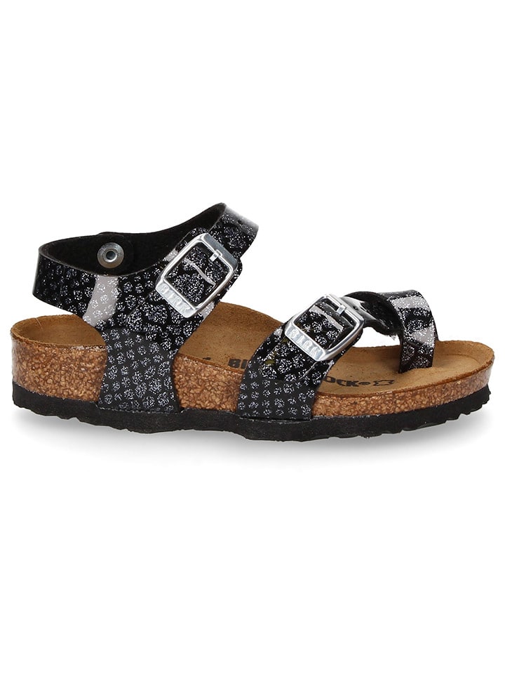 

Сандалии Taormina Birkenstock, цвет schwarz/silber