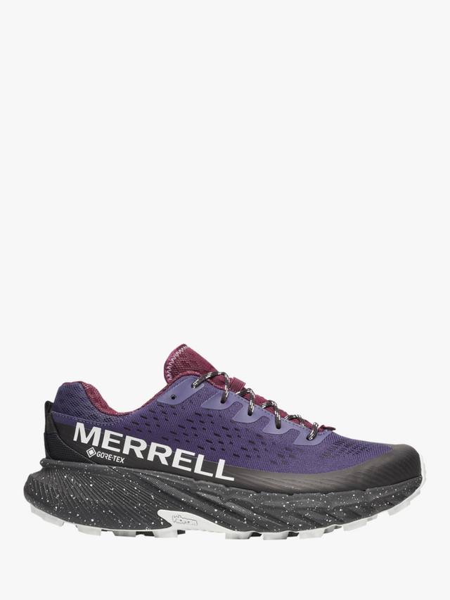 Agility Peak 5 Lace Up трейловые кроссовки Merrell, Arcane