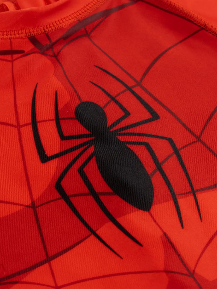 Купальник Marvel Spiderman с защитой от УФ-излучения 50+, цельный, сине-красный — фото 2
