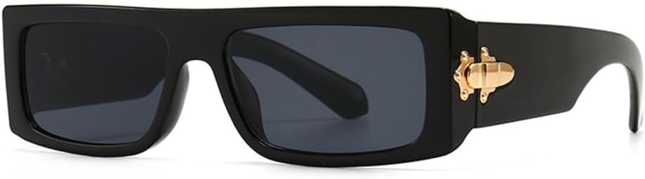 

Винтажные прямоугольные солнцезащитные очки для женщин и мужчин, маленькая оправа, плоская верхняя часть, градиентные солнцезащитные очки для женщин, защита от УФ-излучения UV400 LANGSER, 2