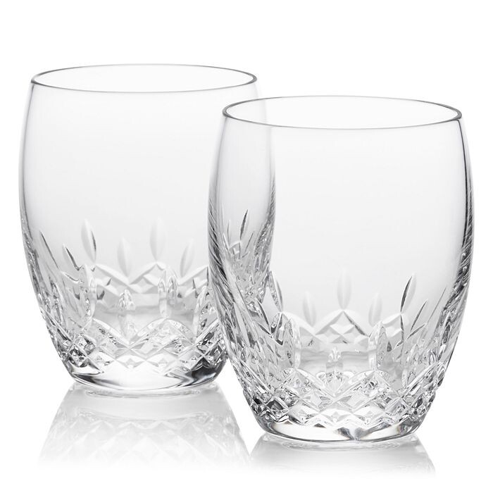 

Двойные старинные стаканы Waterford Lismore Essence, набор из 2 шт, белый