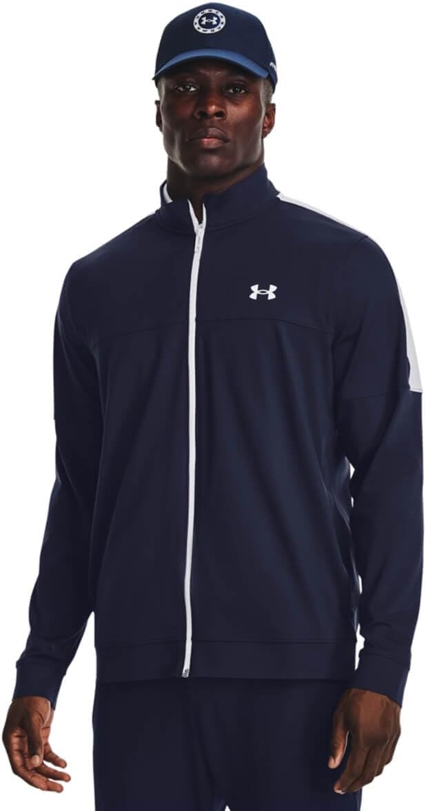 

Under Armour мужская куртка Storm Midlayer Full Zip, (410) Midnight Navy/Midnight Navy/White