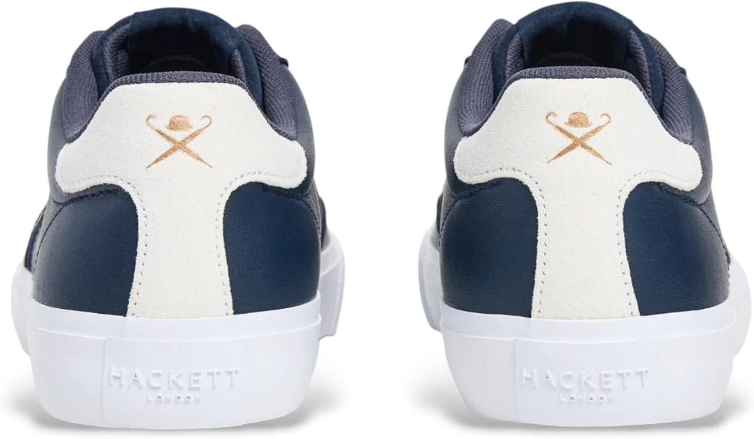 Кроссовки Hackett London Blake Advance из кожи, Navy — фото 3