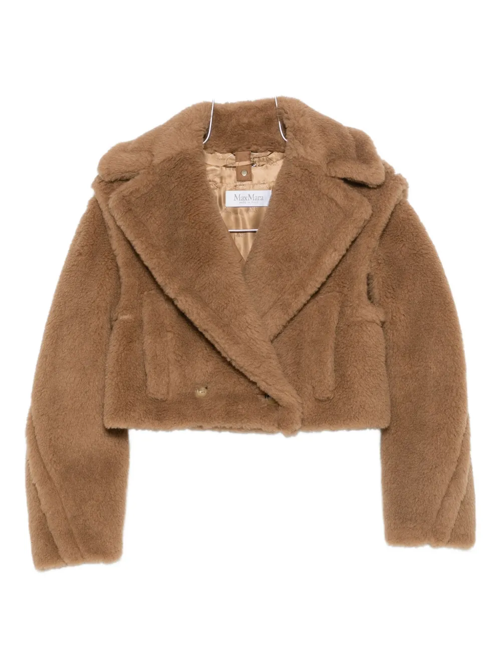 

Двубортное пальто Santos Max Mara, коричневый