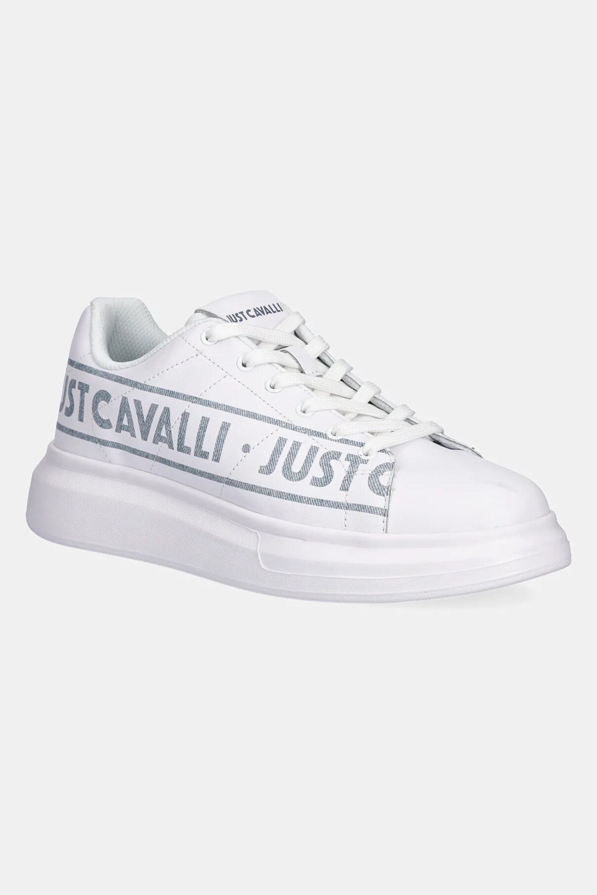 

Кожаные кеды Just Cavalli, белый