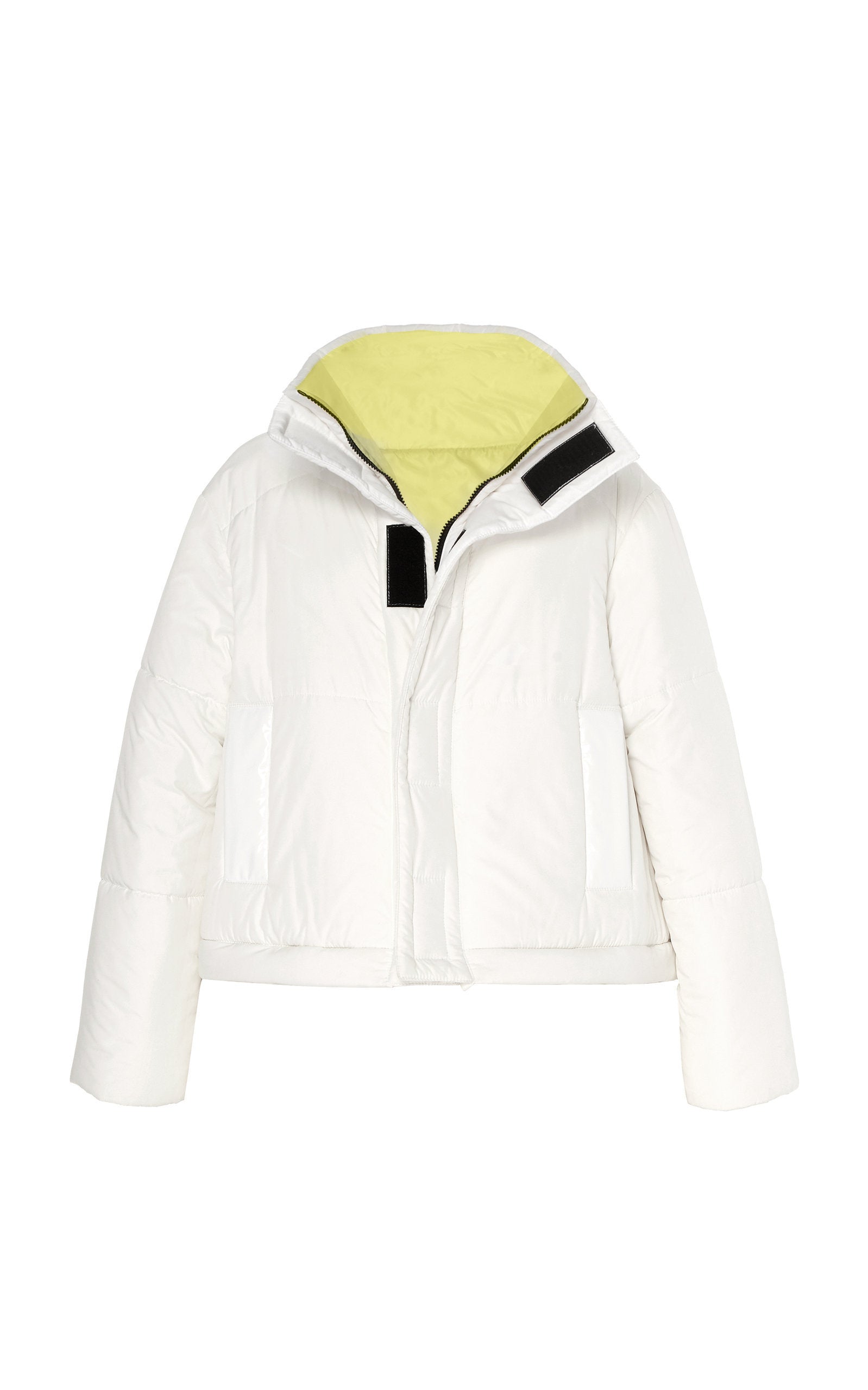 

Укороченное двустороннее пальто Sustainable CAALO, белый/желтый