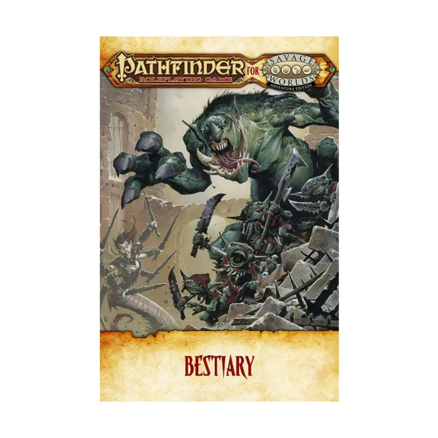 

Pathfinder for Savage Worlds - Bestiary, Pathfinder for Savage Worlds, твердый переплет