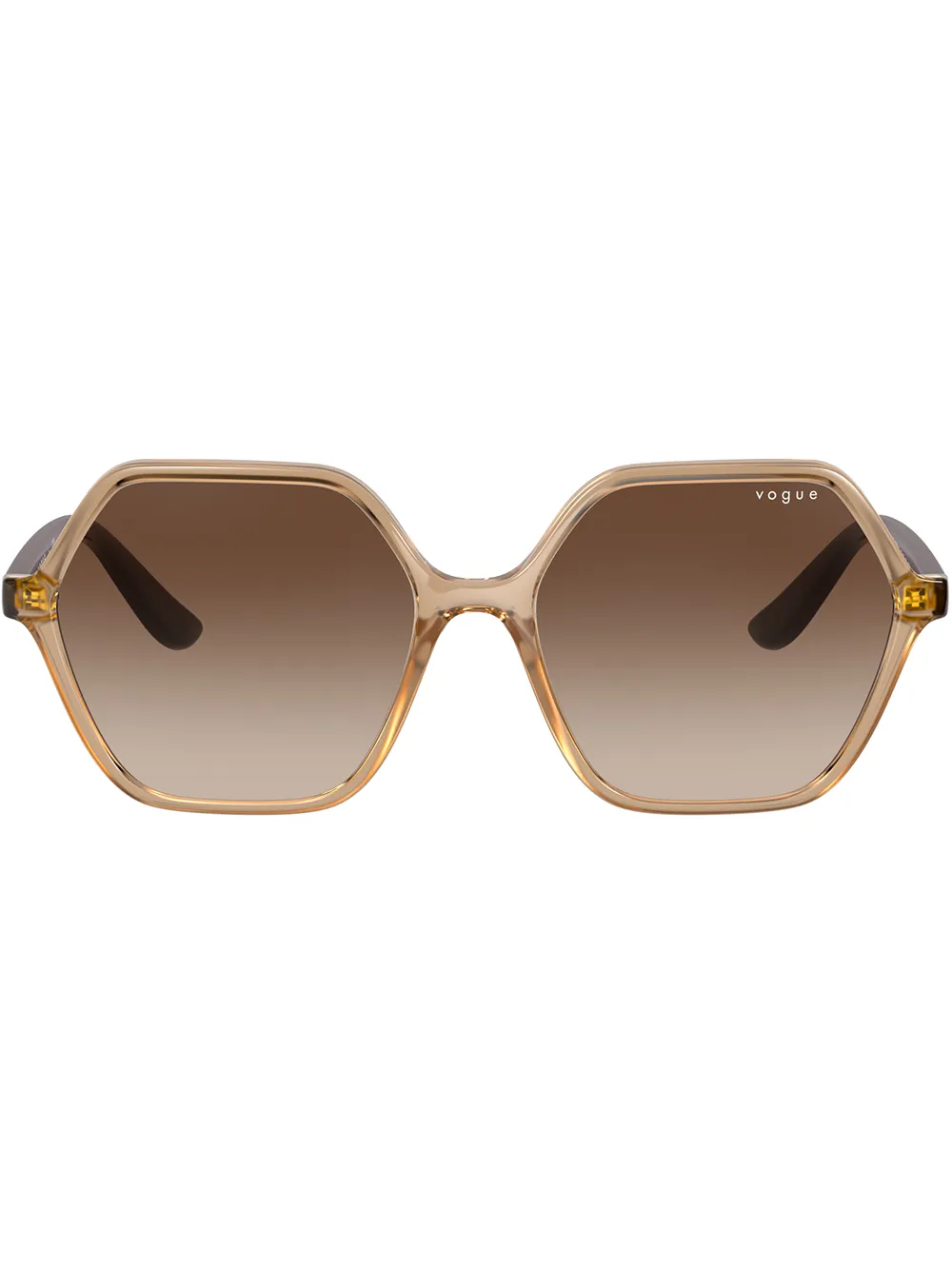 

Солнцезащитные очки в массивной оправе Vogue Eyewear, коричневый