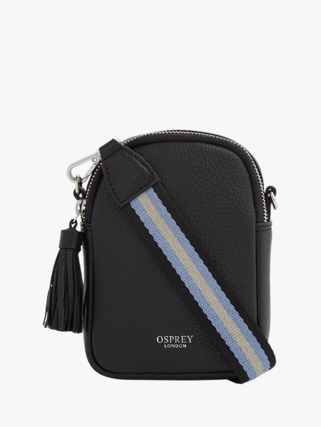 

Кожаная сумка для телефона Stella OSPREY LONDON, Black