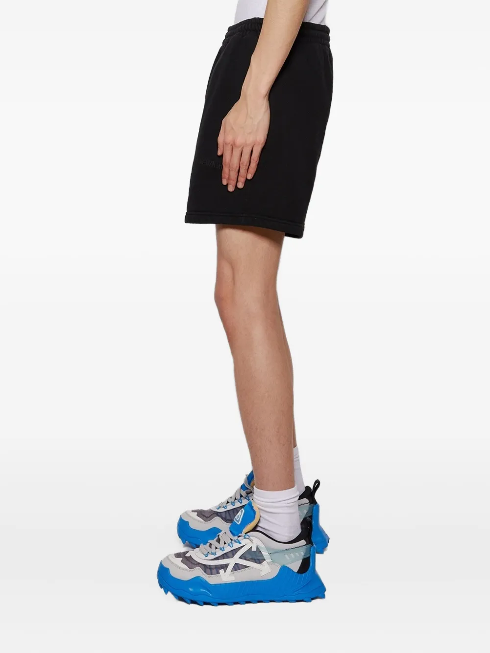 

Шорты для бега на завязках на талии OFF-WHITE, черный