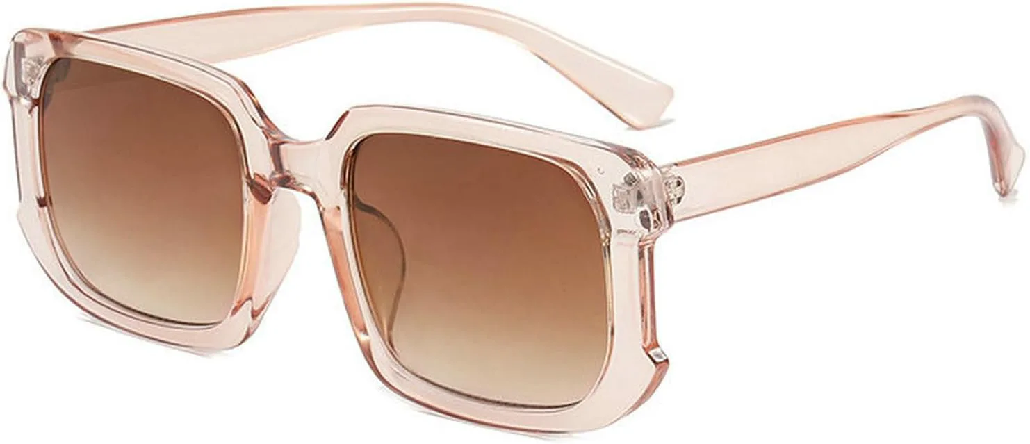 

Солнцезащитные очки COTIA 2025 квадратной формы для женщин и мужчин, ретро, ​​прямоугольные, необычной формы, стильные, с оригинальным дизайном, Champagne