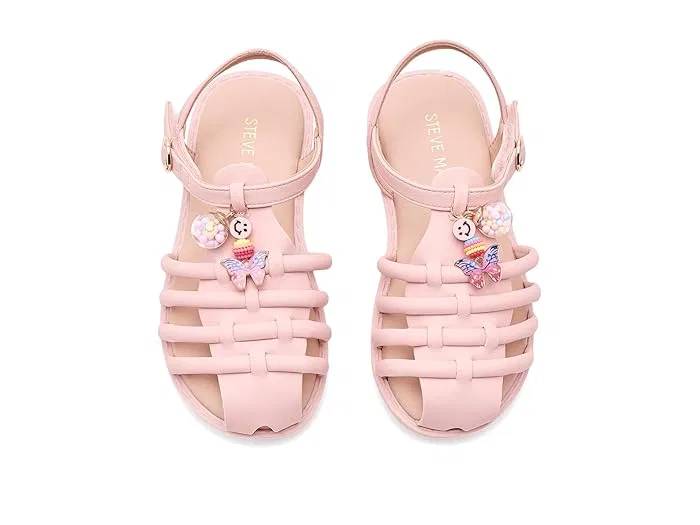 Сандалии с ремешками Pocket Steve Madden Kids, Pink — фото 3