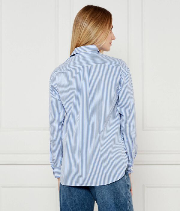 Рубашка Loose fit Polo Ralph Lauren, синий — фото 4