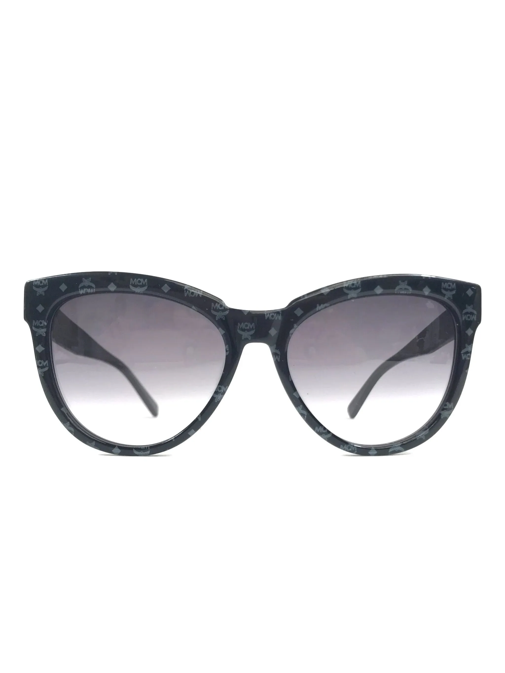 

Солнцезащитные очки в оправе кошачий глаз с монограммой Mcm, черный