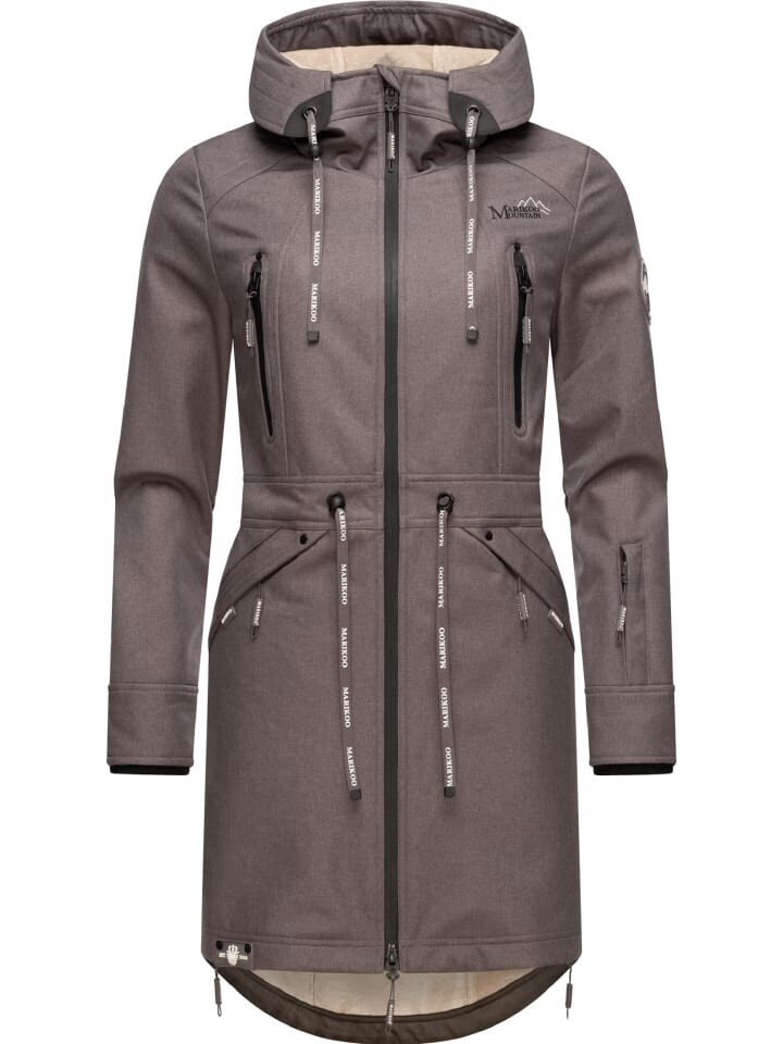 

Пальто Marikoo Racquellee, цвет grey melange