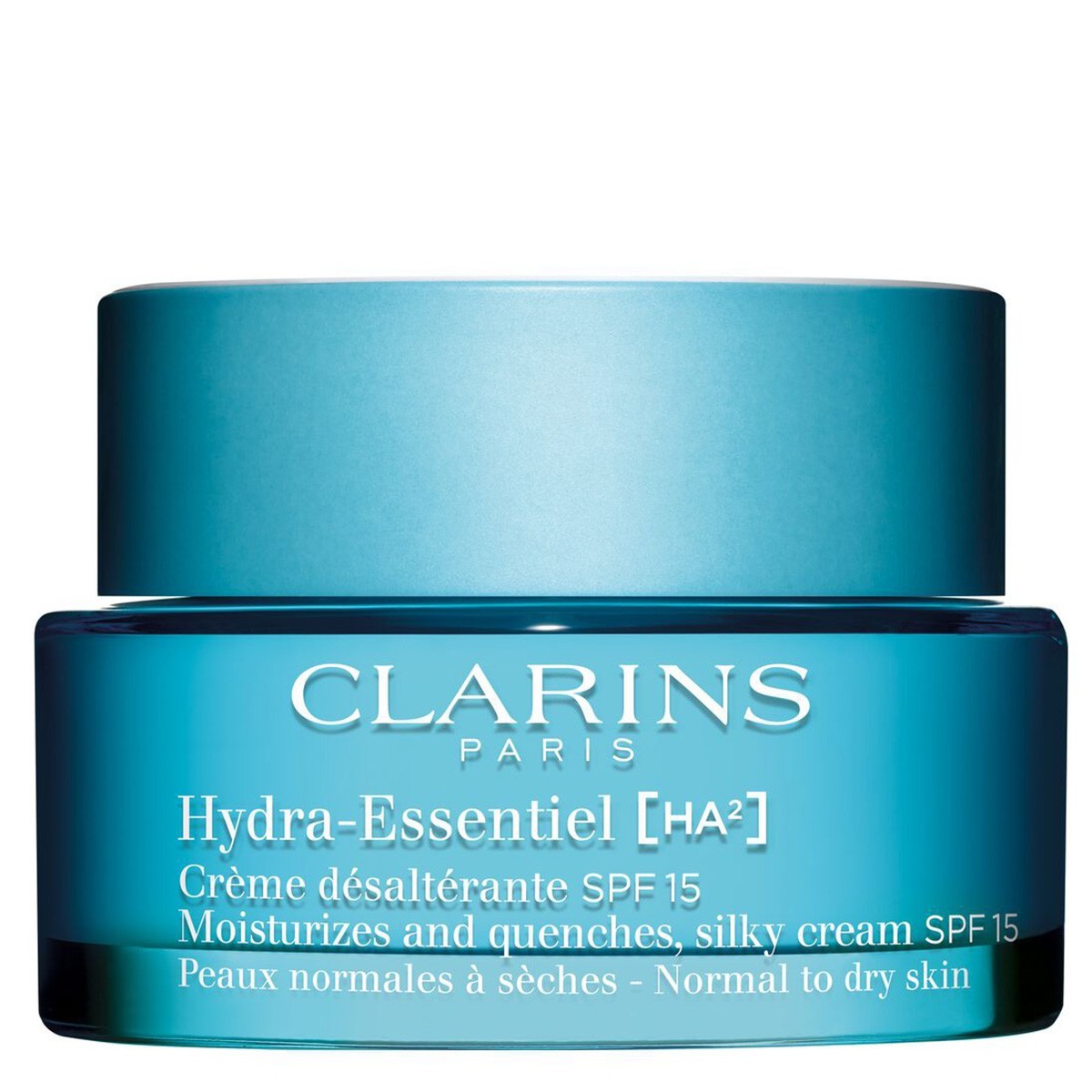 

Дневной крем для лица hydra essentiel silky cream spf15 - normal to dry skin Clarins, объем 50 мл.