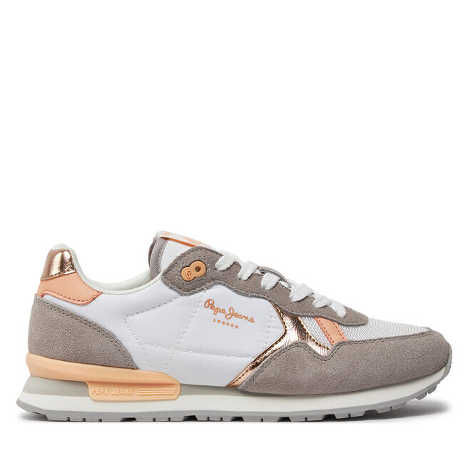 

Кроссовки Pepe Jeans Brit Heritage W PLS31474 White 800, белый серый