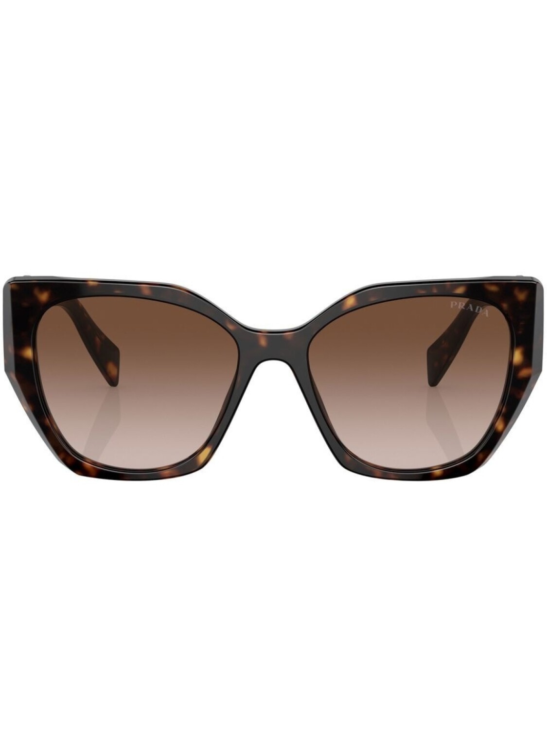 

Prada Eyewear солнцезащитные очки черепаховой расцветки, зеленый