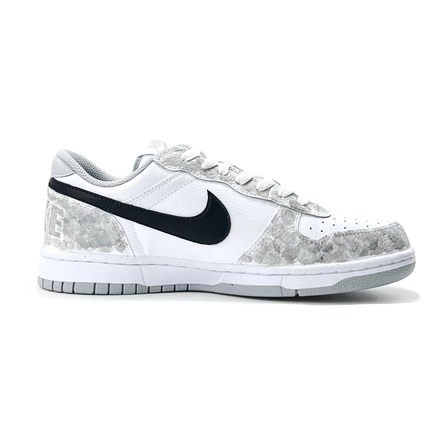 Кроссовки Nike Dunk серые — фото 3