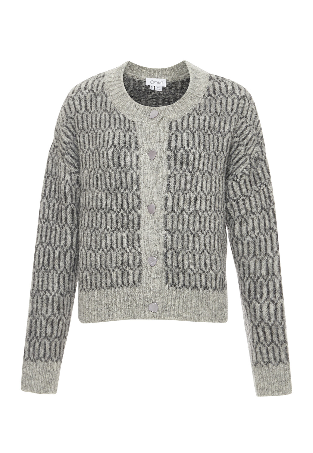 

Толстовка caneva Strickjacke, цвет GRAU MELANGE