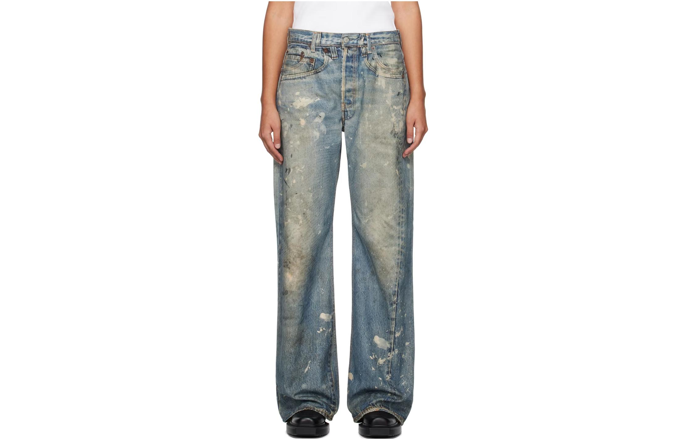 

Acne Studios Джинсы x Ssense унисекс, джинсовый синий
