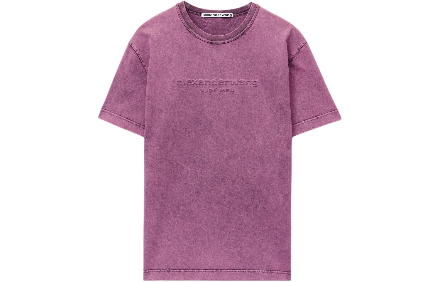 

Футболка унисекс розовая Alexander Wang, розовый