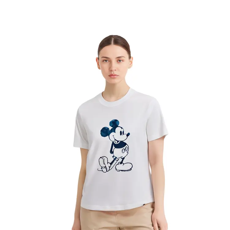 Футболка Disney X унисекс белая Uniqlo, белый — фото 2