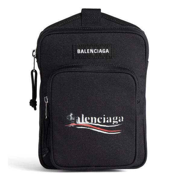 

Сумка explorer crossbody messenger bag 'black' Balenciaga, черный