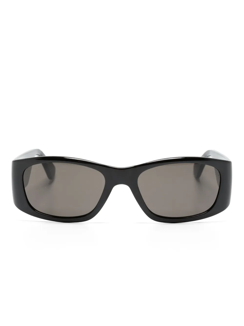 

Солнцезащитные очки в прямоугольной оправе Moschino Eyewear, черный